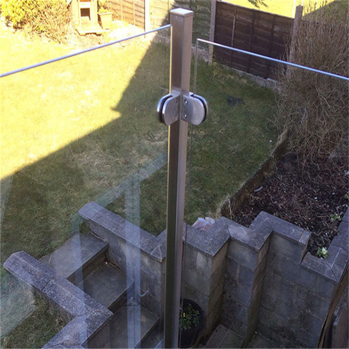 Popular and high quality stainless steel square pipe balcony railing