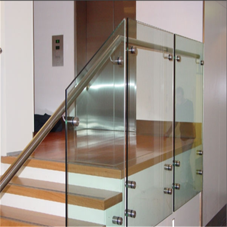 Cheap modern glass railings stainless steel glass balustrade
