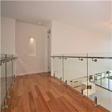 Modern Spigot Glass Railing With Stainless Steel Grade 304/316 Spigot Stairwell Balustrade