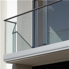 Interior 12mm Tempered Glass Aluminum Channel Railing From China