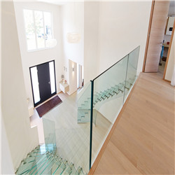 High Quality Frameless Glass Railing Glass Fence Stainless Twin Standoff Easy to Install