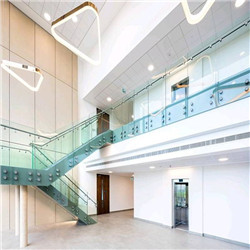 Balustrade Staircase Handrail Deck Balcony Fencing Tempered Glass Standoff Stair Railing