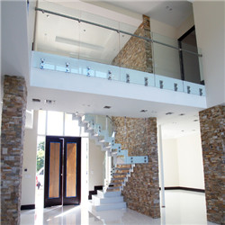 High Quality Safety Toughened Staircase Glass Standoff Railing