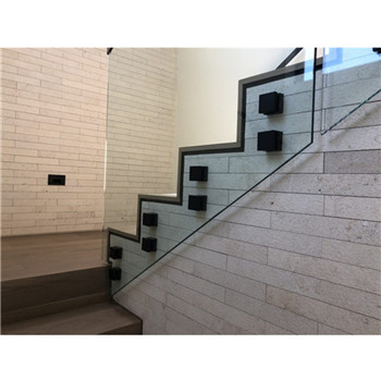 Super Clear Laminated Glass Standoff Stair Balcony Balustrade