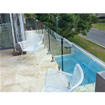 Stainless Steel Pool Fence Frameless Glass Railing Spigot Design