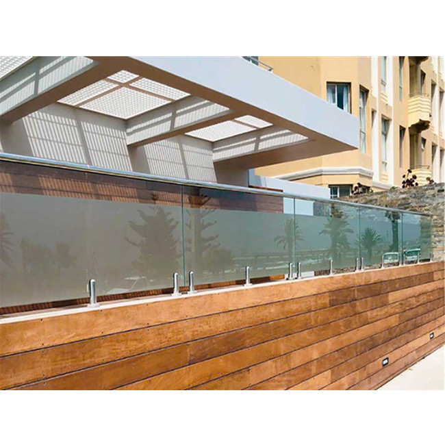 Glass Railings Porch Railing Systems With High-Quality Corrosion Resistant