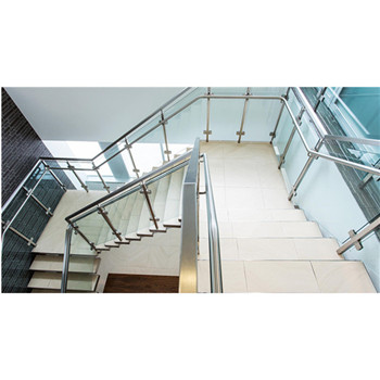 Stainless Steel Balcony Metal Stair Railing Indoor And Outdoor Glass Handrail Systems
