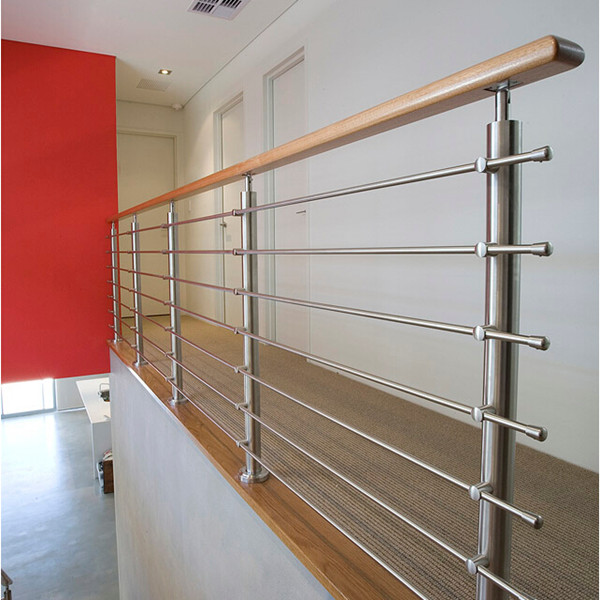 Unique Stainless Steel And Wood Handrail Ideas in 2022