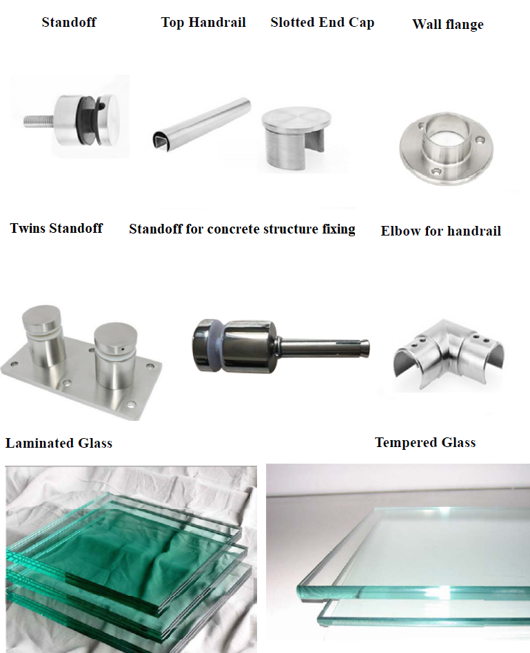 China Edge Grip Standoffs For Glass Suppliers, Manufacturers