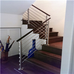 Commercial 304 316L 316 square handrail stainless steel solid rod bar indoor balustrade 