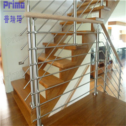 Rod railing post for spiral staircase indoor used