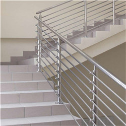 Aluminum deck rod railing baluster for commercial building