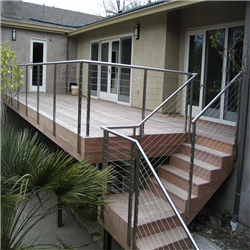 Stainless wire balustrade horizontal deck railing barrier cable systems PR-T32