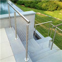 Balustrade kit wire mesh fence stainless steel railing manufacturers PR-T43