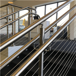 Stainless steel railing kits modern deck railing steel railing balcony PR-T45