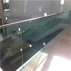 Aluminium U Channel Glass Balcony Railing Designs 
