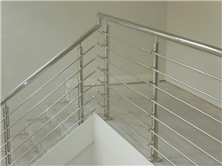 Indoor stainless steel solid rod bar balustrade stair railing system