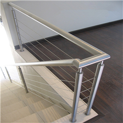 Balustrade fittings modern horizontal railing used guardrail for sale PR-T61