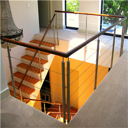 Indoor cable railing exterior steel railing systems ss railing design for balcony PR-T66