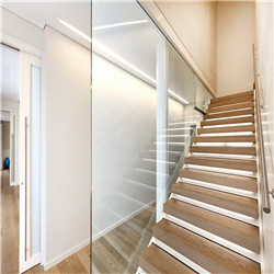 Exterior Profile Glass Railing for Decking / Balcony / Staircase Widely Used Frameless Standoff