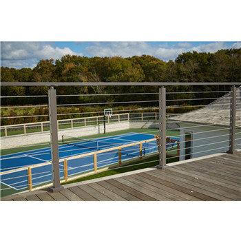 Balcony Veranda Stainless Steel Baluster Cable Railing Wire Deck Railings