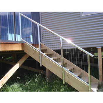 Child Safety Fence Metal Railing Design Stainless Steel Wire Cable Balustrade