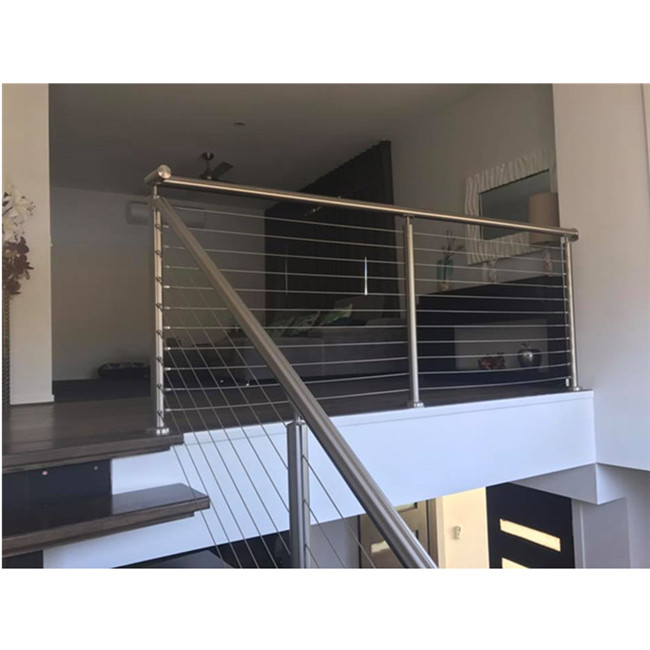 Stainless Steel Wire Raiing Cable Balustrade Tension Wire Rails