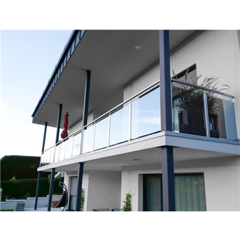 Apartment Stainless Steel Railing Systems Balcony Glass Railing Outdoor